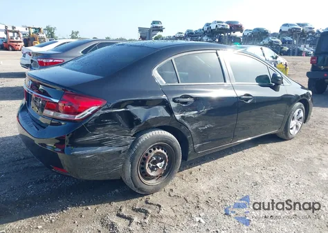 2014 Honda Civic Lx z USA, uszkodzony, nr VIN 19XFB2F52EE062534